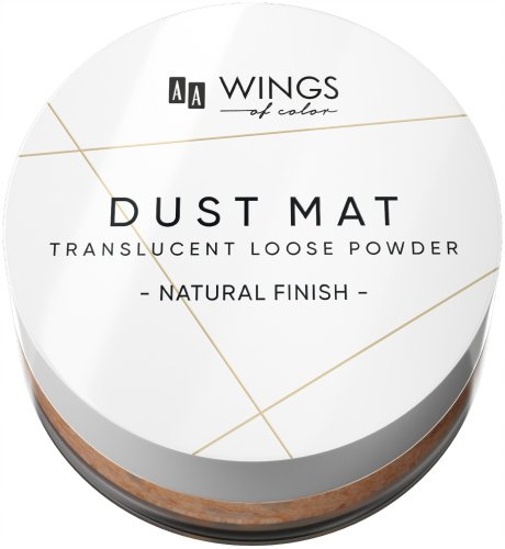 Dust Matt Translucent Powder Transparent Powder, 12g