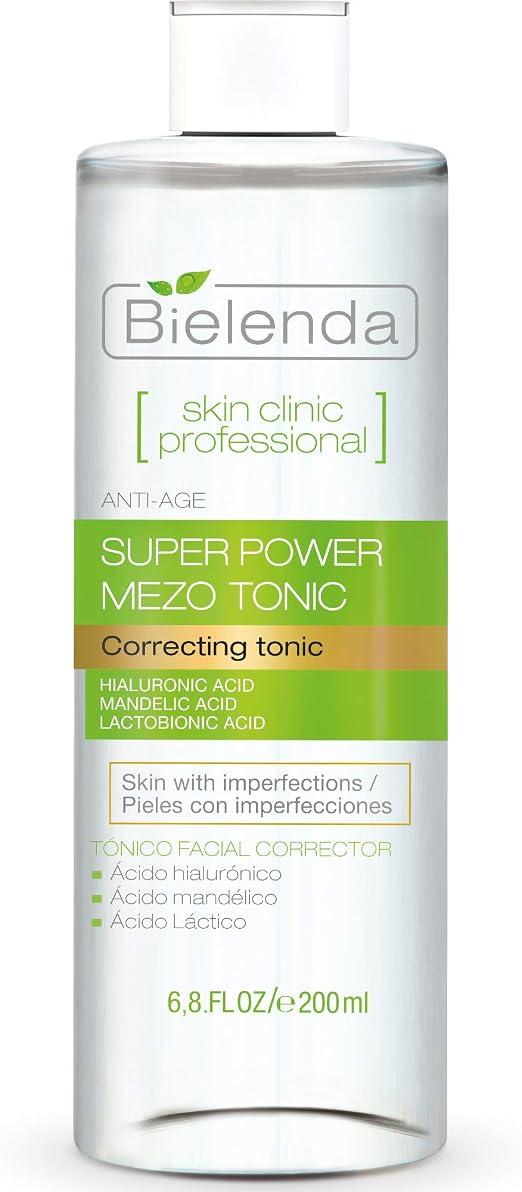 SKIN CLINIC PROFESSIONAL face tonic with Mandelic acid + Lactobionic acid 200 ml