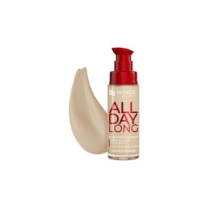 AA WINGS OF COLOR ALL DAY LONG LONGLASTING FOUNDATION 505 MEDIUM BEIGE 30 ML