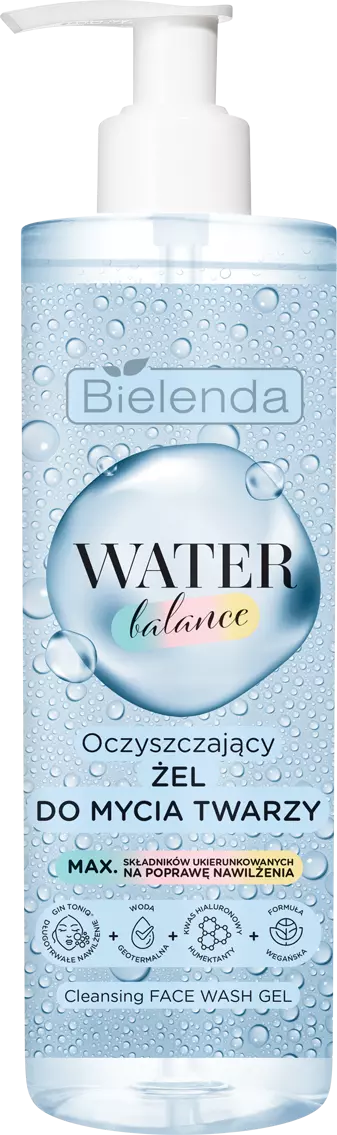 WATER BALANCE Cleansing face wash gel, 195g