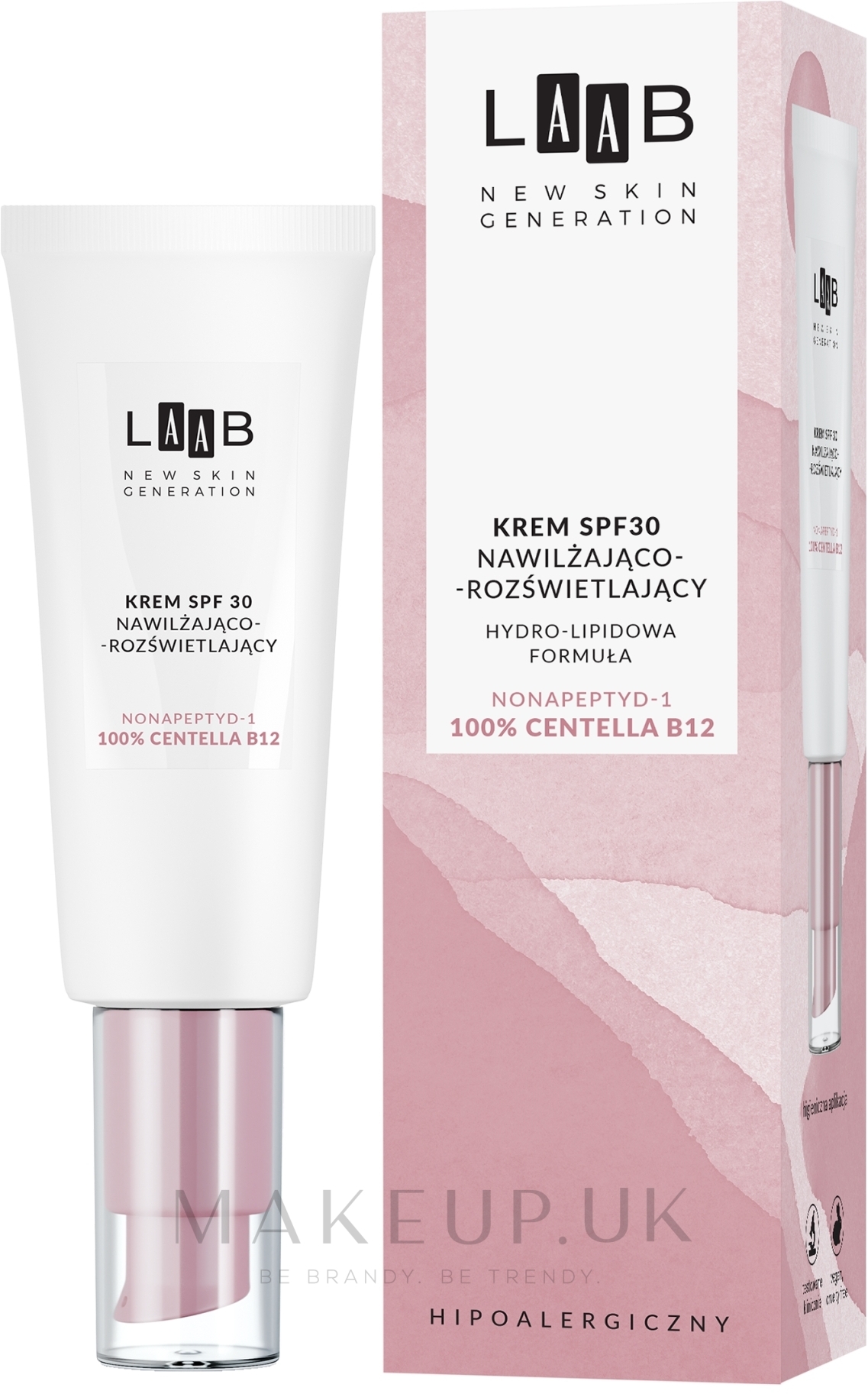 AA LAAB GLASS SKIN EFFECT SPF 30 CREAM BB MOISTURISING NATURAL BEIGE 30 ML